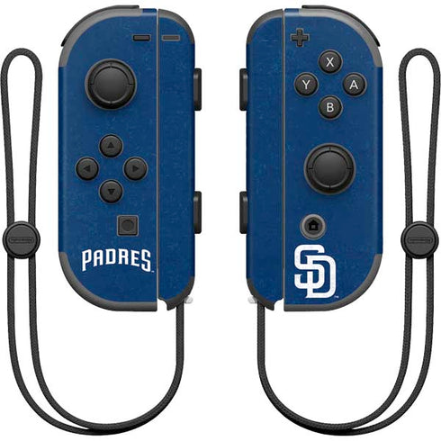 MLB San Diego Padres - Solid Distressed Nintendo Joy-Con (L/R) Controller Skin