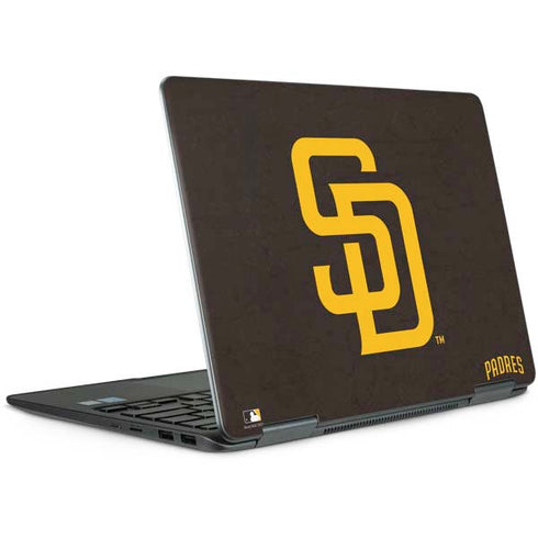 MLB San Diego Padres - Solid Distressed Notebook 9 Pro 13in (2017) Skin