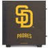 MLB San Diego Padres - Solid Distressed NZXT H510 Compact ATX Mid-Tower Case Skin