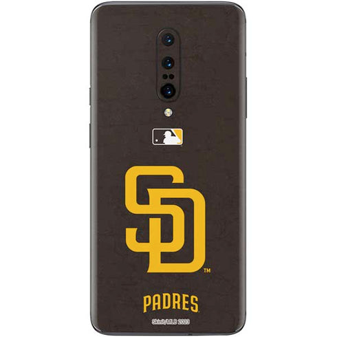 MLB San Diego Padres - Solid Distressed OnePlus 7 Pro Skin