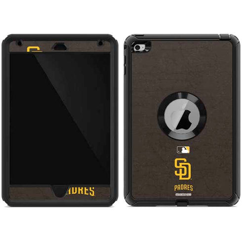 MLB San Diego Padres - Solid Distressed Otterbox Defender iPad Skin