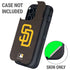 MLB San Diego Padres - Solid Distressed Otterbox Defender iPhone Skin