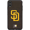 MLB San Diego Padres - Solid Distressed Otterbox Symmetry iPhone Skin