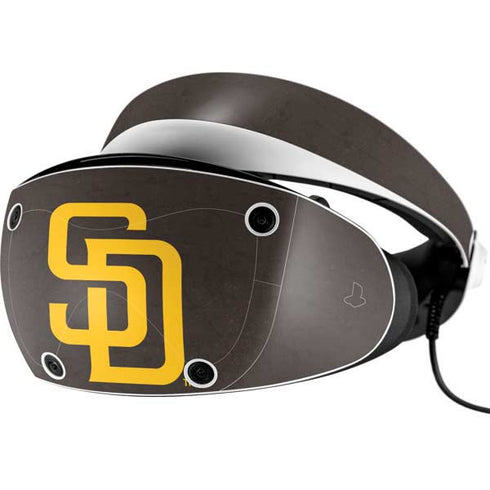 MLB San Diego Padres - Solid Distressed PlayStation VR2 Skin
