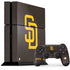 MLB San Diego Padres - Solid Distressed PS4 Console and Controller Bundle Skin