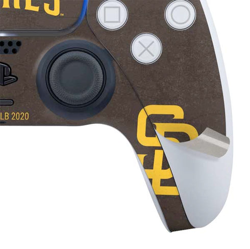 MLB San Diego Padres - Solid Distressed PS5 Bundle Skin