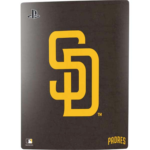 MLB San Diego Padres - Solid Distressed PS5 Bundle Skin