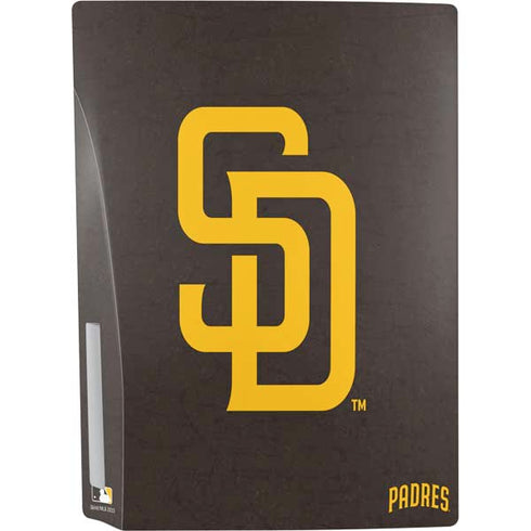 MLB San Diego Padres - Solid Distressed PS5 Console Skin