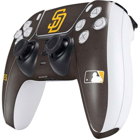 MLB San Diego Padres - Solid Distressed PS5 Controller Skin
