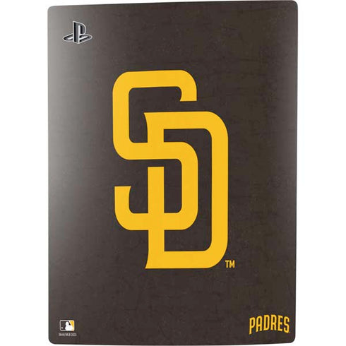 MLB San Diego Padres - Solid Distressed PS5 Digital Edition Console Skin