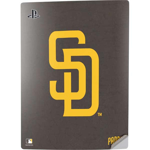 MLB San Diego Padres - Solid Distressed PS5 Digital Edition Console Skin