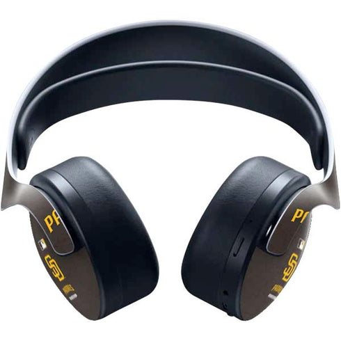 MLB San Diego Padres - Solid Distressed PULSE 3D Wireless Headset for PS5 Skin