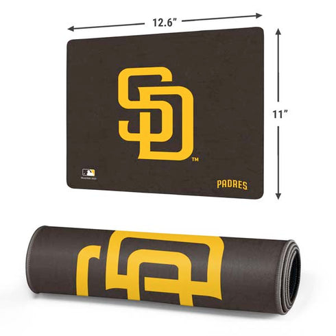 MLB San Diego Padres - Solid Distressed Gaming Mouse Pad