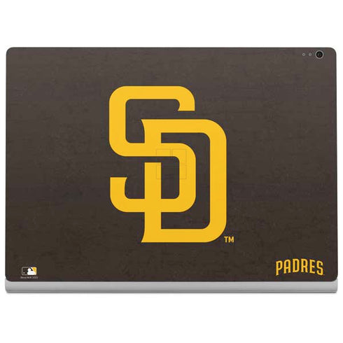 MLB San Diego Padres - Solid Distressed Surface Book 2 13.5in Skin