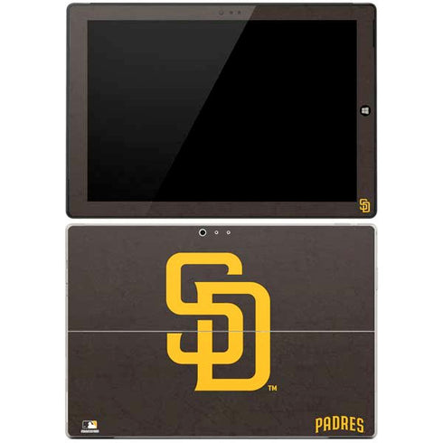 MLB San Diego Padres - Solid Distressed Surface Pro 3 Skin