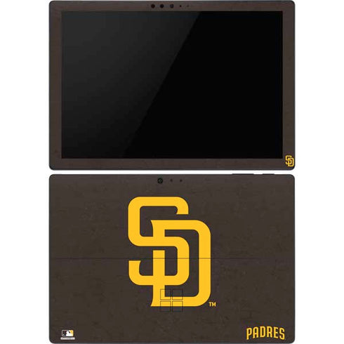 MLB San Diego Padres - Solid Distressed Surface Pro 6 Skin