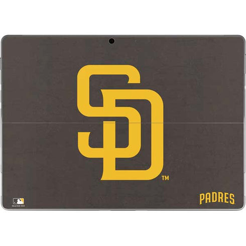 MLB San Diego Padres - Solid Distressed Surface Pro 8 Skin