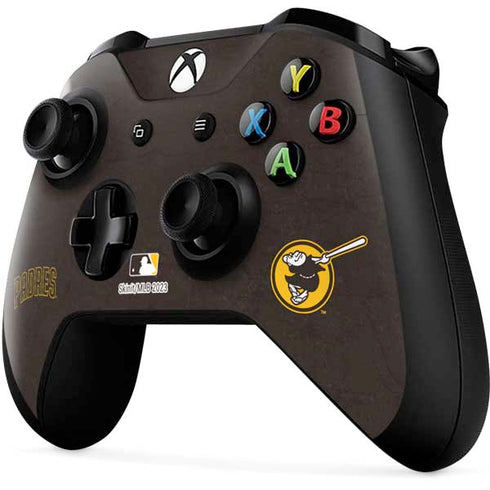 MLB San Diego Padres - Solid Distressed Xbox One X Controller Skin