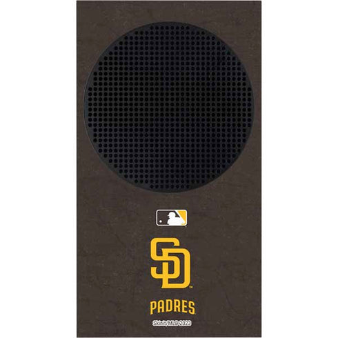 MLB San Diego Padres - Solid Distressed Xbox Series S Console Skin