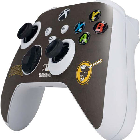 MLB San Diego Padres - Solid Distressed Xbox Series S Controller Skin