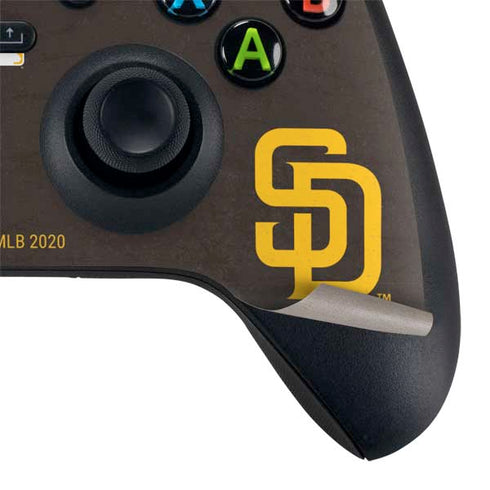 MLB San Diego Padres - Solid Distressed Xbox Series X Bundle Skin
