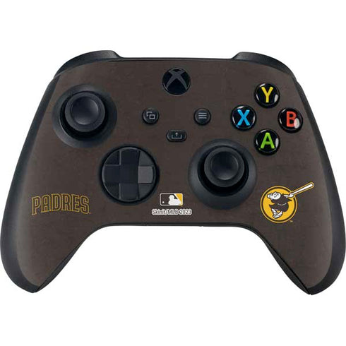 MLB San Diego Padres - Solid Distressed Xbox Series X Controller Skin