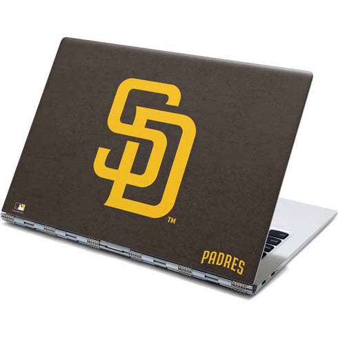 MLB San Diego Padres - Solid Distressed Yoga 910 2-in-1 14in Touch-Screen Skin