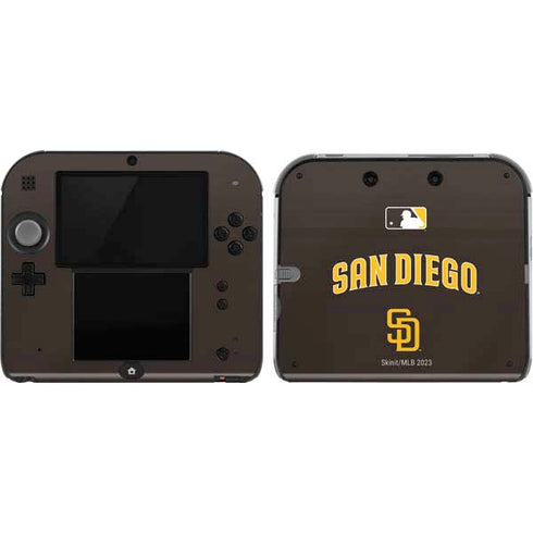 MLB San Diego Padres Alternate Jersey Nintendo 2DS Skin