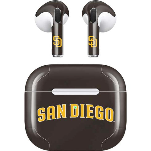 MLB San Diego Padres Alternate Jersey Apple AirPods (3rd Gen 2021) Skin
