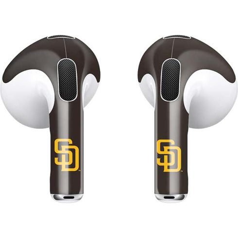 MLB San Diego Padres Alternate Jersey Apple AirPods (3rd Gen 2021) Skin