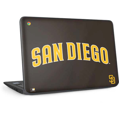 MLB San Diego Padres Alternate Jersey HP Chromebook Skin