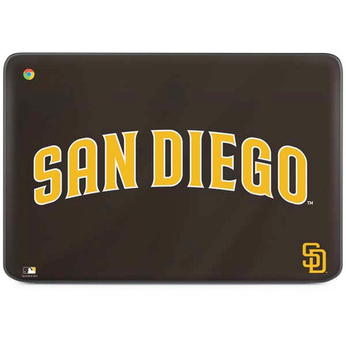 MLB San Diego Padres Alternate Jersey HP Chromebook Skin
