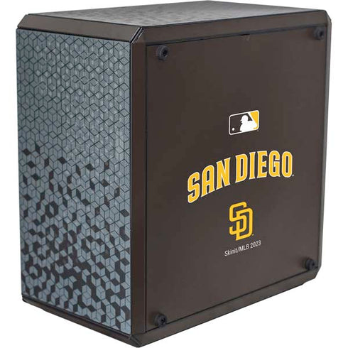 MLB San Diego Padres Alternate Jersey Cooler Master MasterBox Q300L Mini Tower Skin