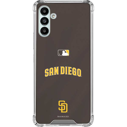 MLB San Diego Padres Alternate Jersey Galaxy A13 5G Clear Case