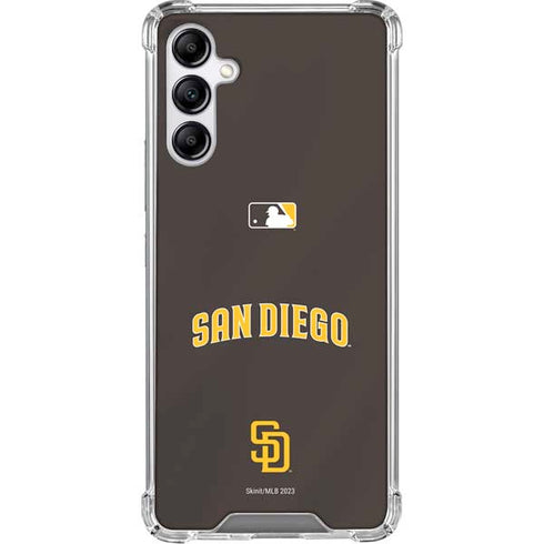 MLB San Diego Padres Alternate Jersey Galaxy A15 5G Clear Case