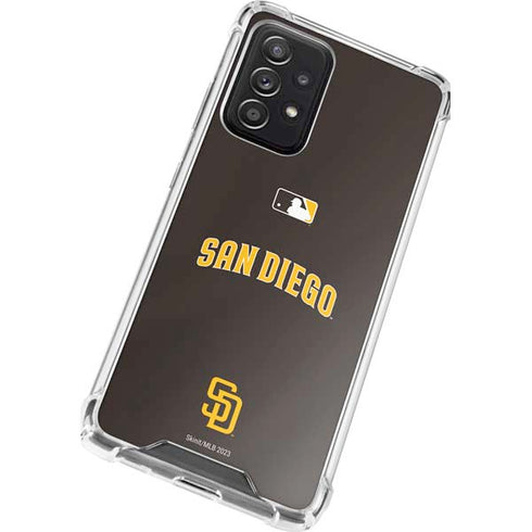 MLB San Diego Padres Alternate Jersey Galaxy A52 5G Clear Case