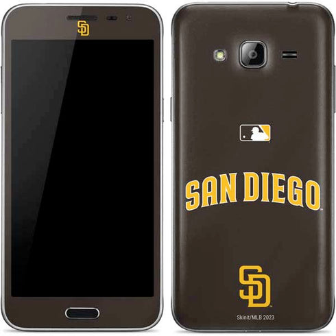MLB San Diego Padres Alternate Jersey Galaxy J3 Skin