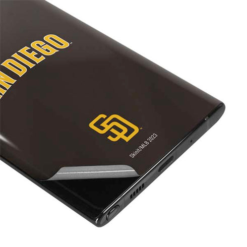 MLB San Diego Padres Alternate Jersey Galaxy Note 10 Plus Skin