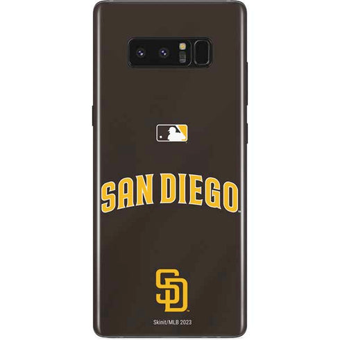 MLB San Diego Padres Alternate Jersey Galaxy Note 8 Skin