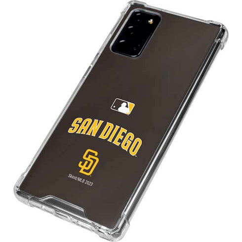 MLB San Diego Padres Alternate Jersey Galaxy Note20 5G Clear Case