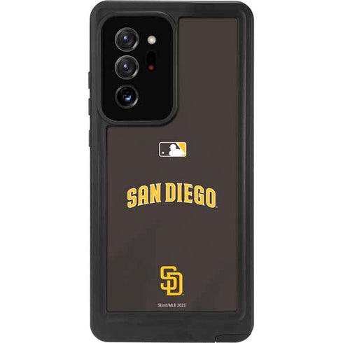 MLB San Diego Padres Alternate Jersey Galaxy Note20 Ultra 5G Waterproof Case