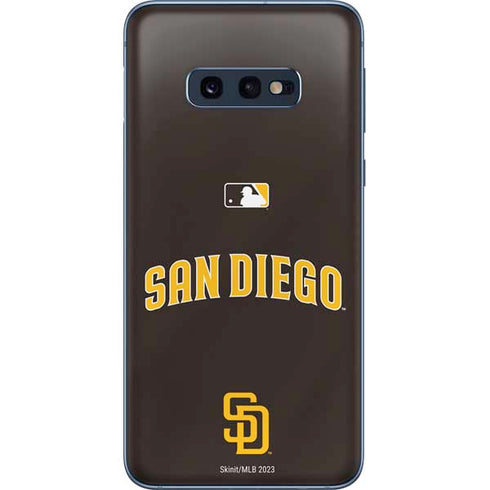 MLB San Diego Padres Alternate Jersey Galaxy S10e Skin