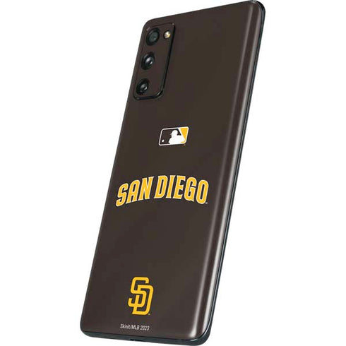 MLB San Diego Padres Alternate Jersey Galaxy S20 Fan Edition Skin
