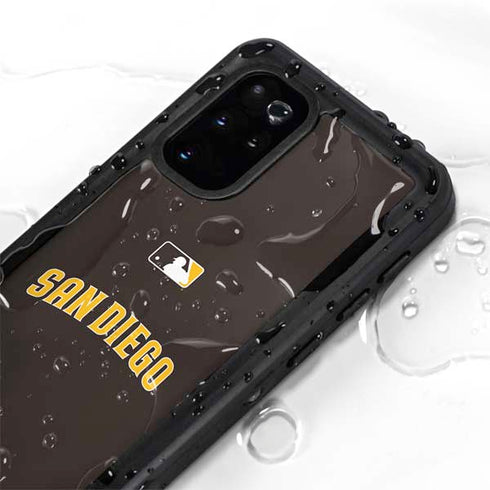 MLB San Diego Padres Alternate Jersey Galaxy S20 Plus Waterproof Case