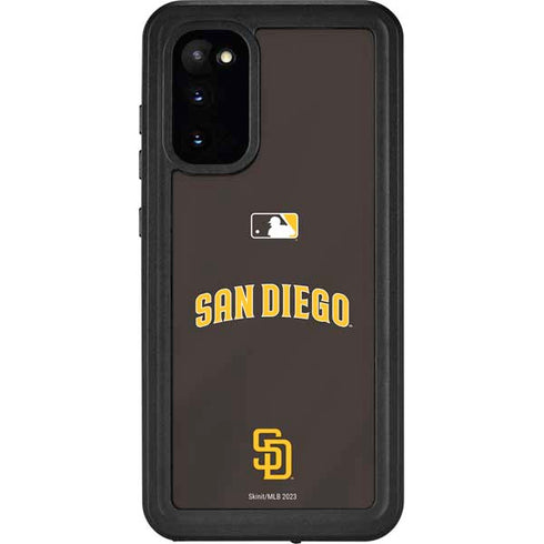 MLB San Diego Padres Alternate Jersey Galaxy S20 Waterproof Case