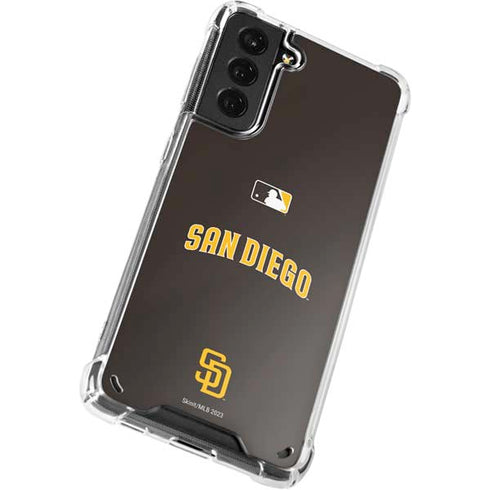 MLB San Diego Padres Alternate Jersey Galaxy S21 5G Clear Case