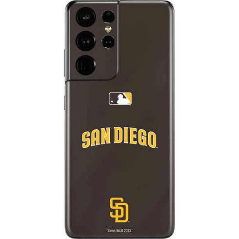 MLB San Diego Padres Alternate Jersey Galaxy S21 Ultra 5G Skin