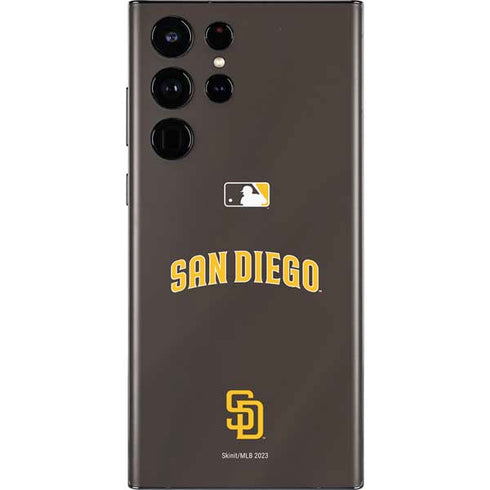 MLB San Diego Padres Alternate Jersey Galaxy S22 Ultra Skin