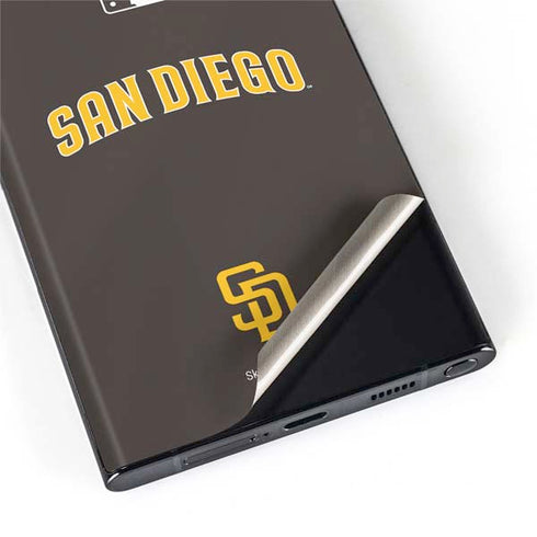MLB San Diego Padres Alternate Jersey Galaxy S22 Ultra Skin