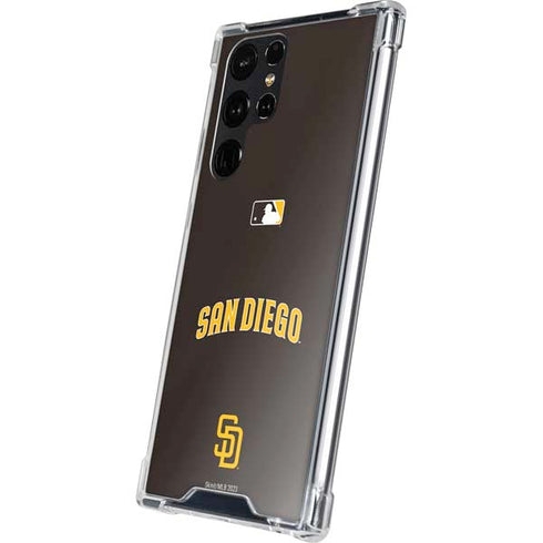MLB San Diego Padres Alternate Jersey Galaxy S24 Ultra Clear Case